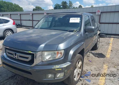2011 Honda Ridgeline Rtl из США, поврежденный, VIN 5FPYK1F57BB002085
